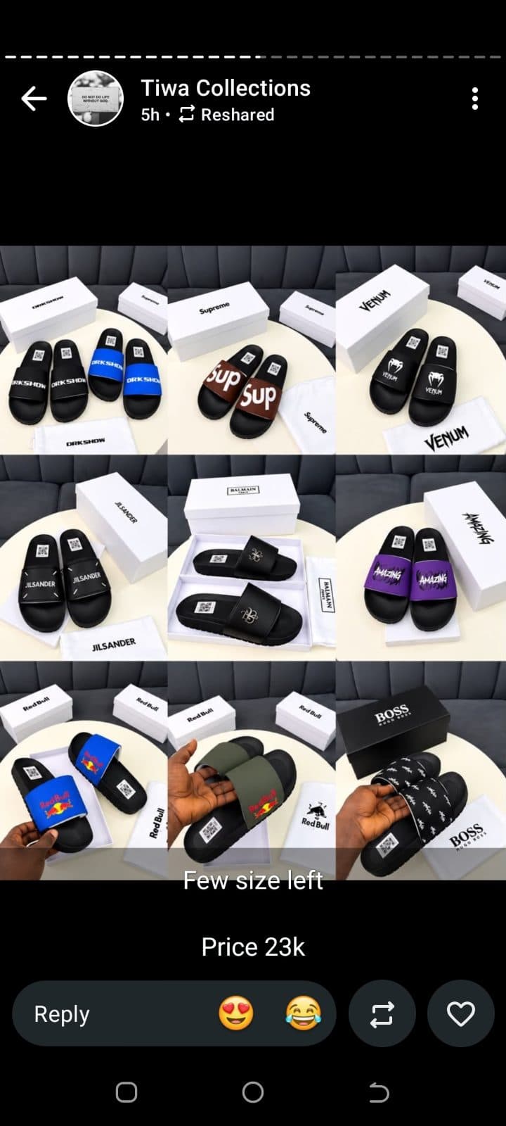 Men's Slides